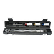 Set chiave dinamometrica 1/2 con 3 bussole da 17, 19, 21 mm coppia 40-210 Nm Breckner Germany