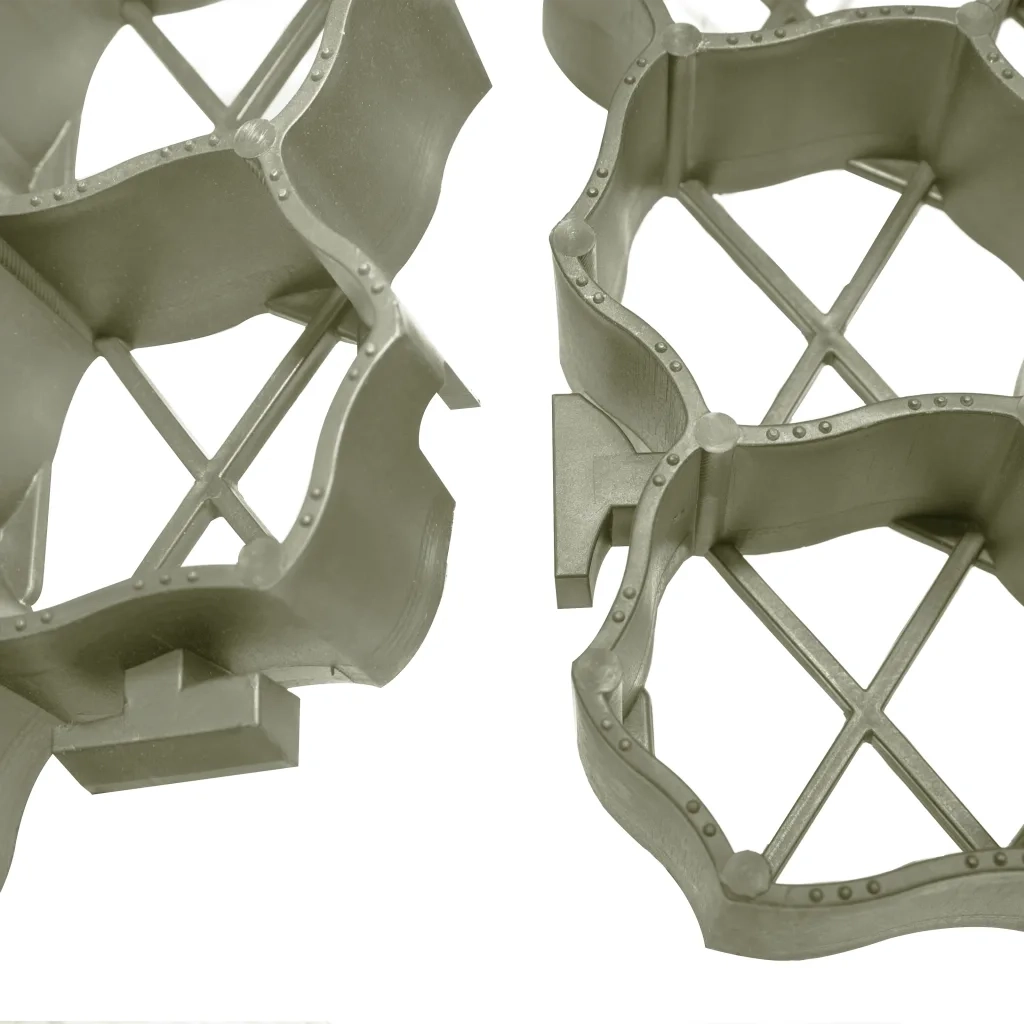 Griglie per l'Erba 16 pz Verdi 60x40x3 cm in Plastica 146280