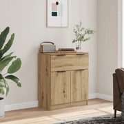 Credenza Rovere Artigianale 60x30x70 cm in Legno Multistrato