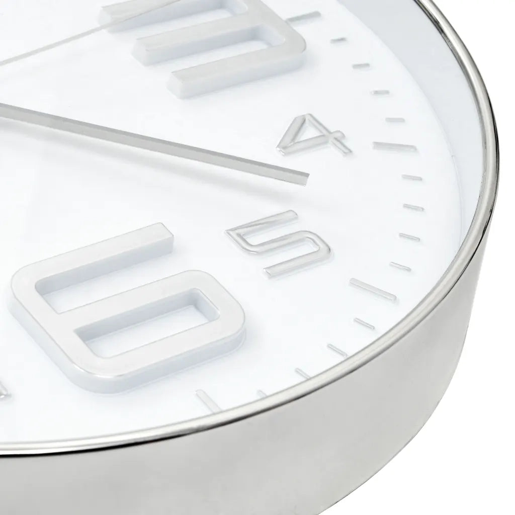 Orologio da Parete 30 cm Argento CFW6631635