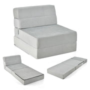 Materasso per letto pieghevole 190 x 71 x 15 cm comfort ottimale rivestimento lavabile design moderno schiuma grigia 20_0012677
