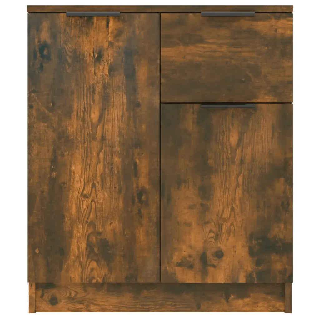 Credenza Rovere Fumo 60x30x70 cm in Legno tecnico 816997