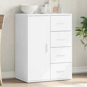 Credenza Bianca 59x39x80 cm in Legno Multistrato 840534