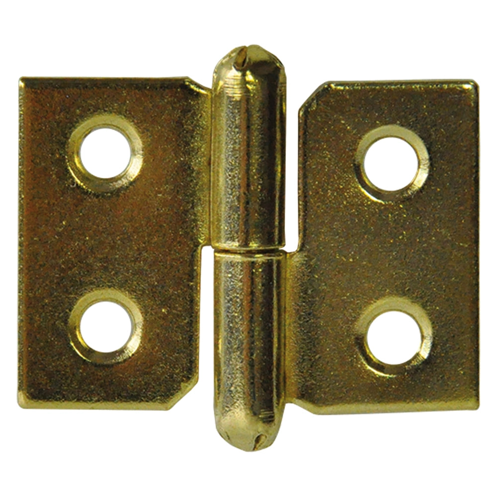 CERNIERE PAUMELLES mm. 50 - pz.2 ottonata DX  - Blister Koncreto
