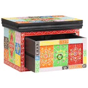 Armadio da Notte con cassetto 2 pcs Multicolore 40 x 30 x 28 cm 4017587