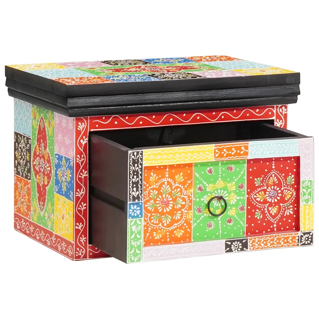 Armadio da Notte con cassetto 2 pcs Multicolore 40 x 30 x 28 cm 4017587