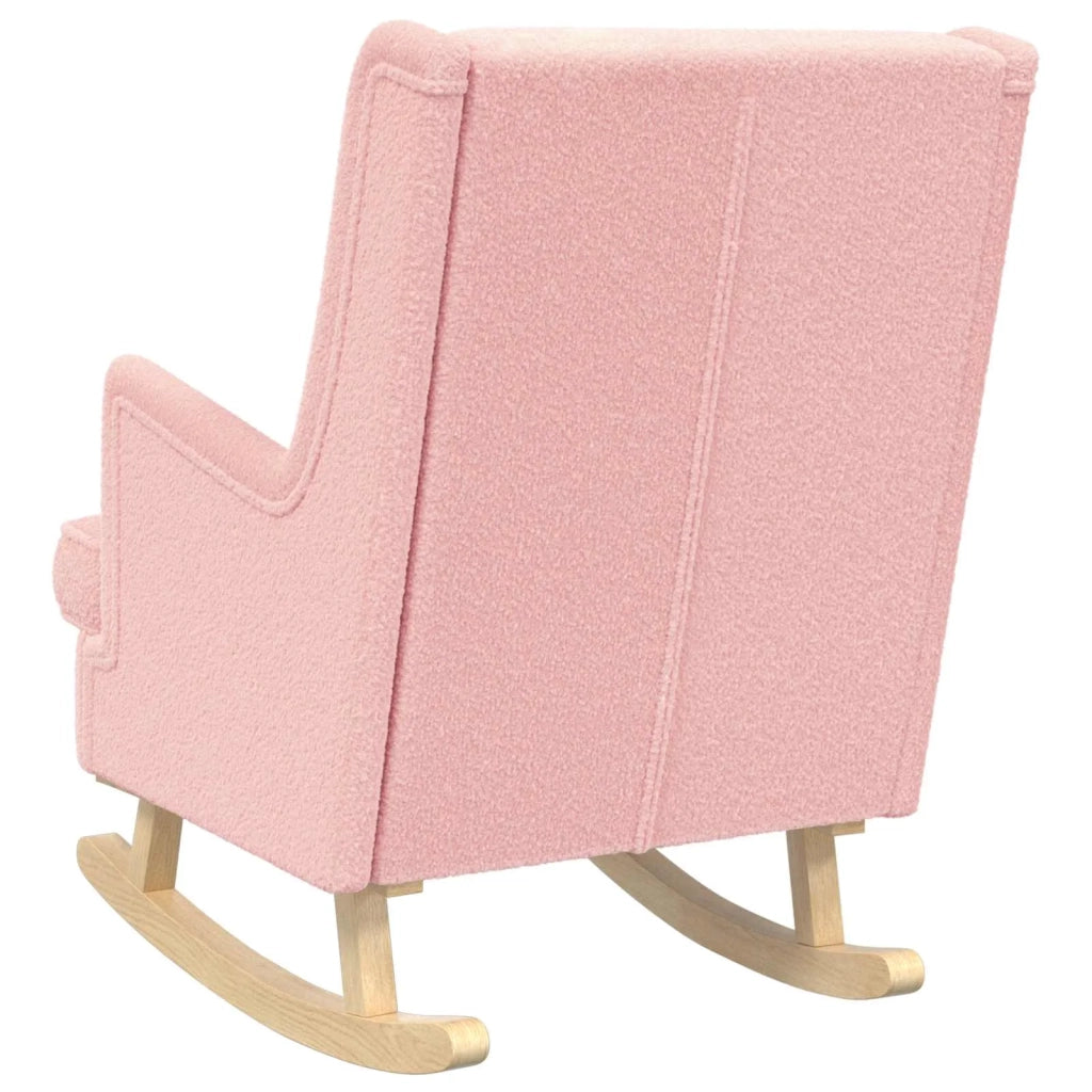 Sedia a dondolo Rosa 62 x 80 x 85 cm Bouclé 42029972