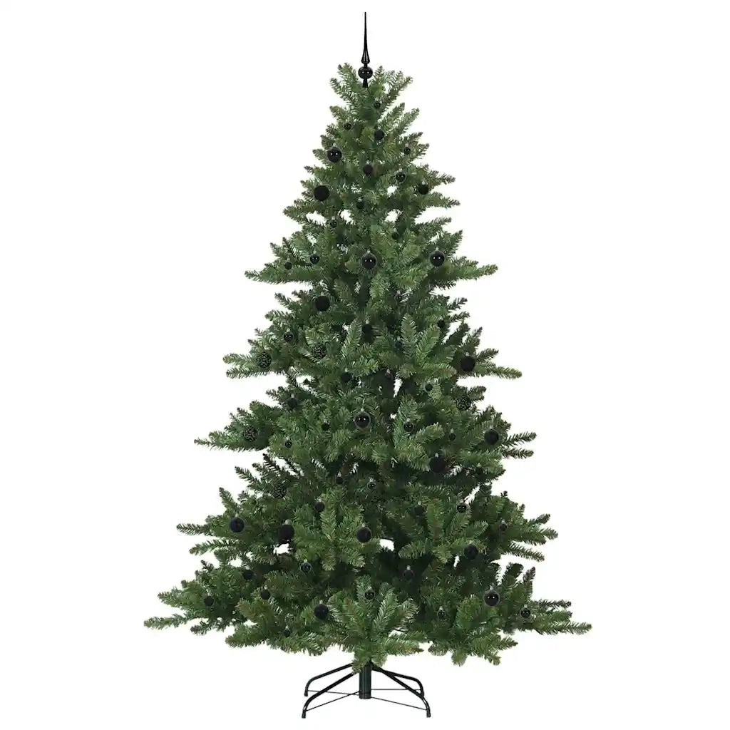 Albero di Natale Artificiale con Rami Pieghevoli Verde 240 cm 3397693