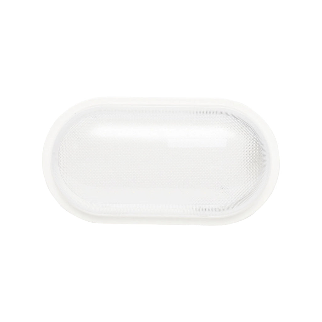 Lampada da parete ovale a LED 18W, 220V, IP65 per interni/esterni 270x140mm Luce fredda