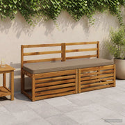 Cuscini per Panchina a 2 Pezzi VUGHT 2 pz 100% Poliestere 951347