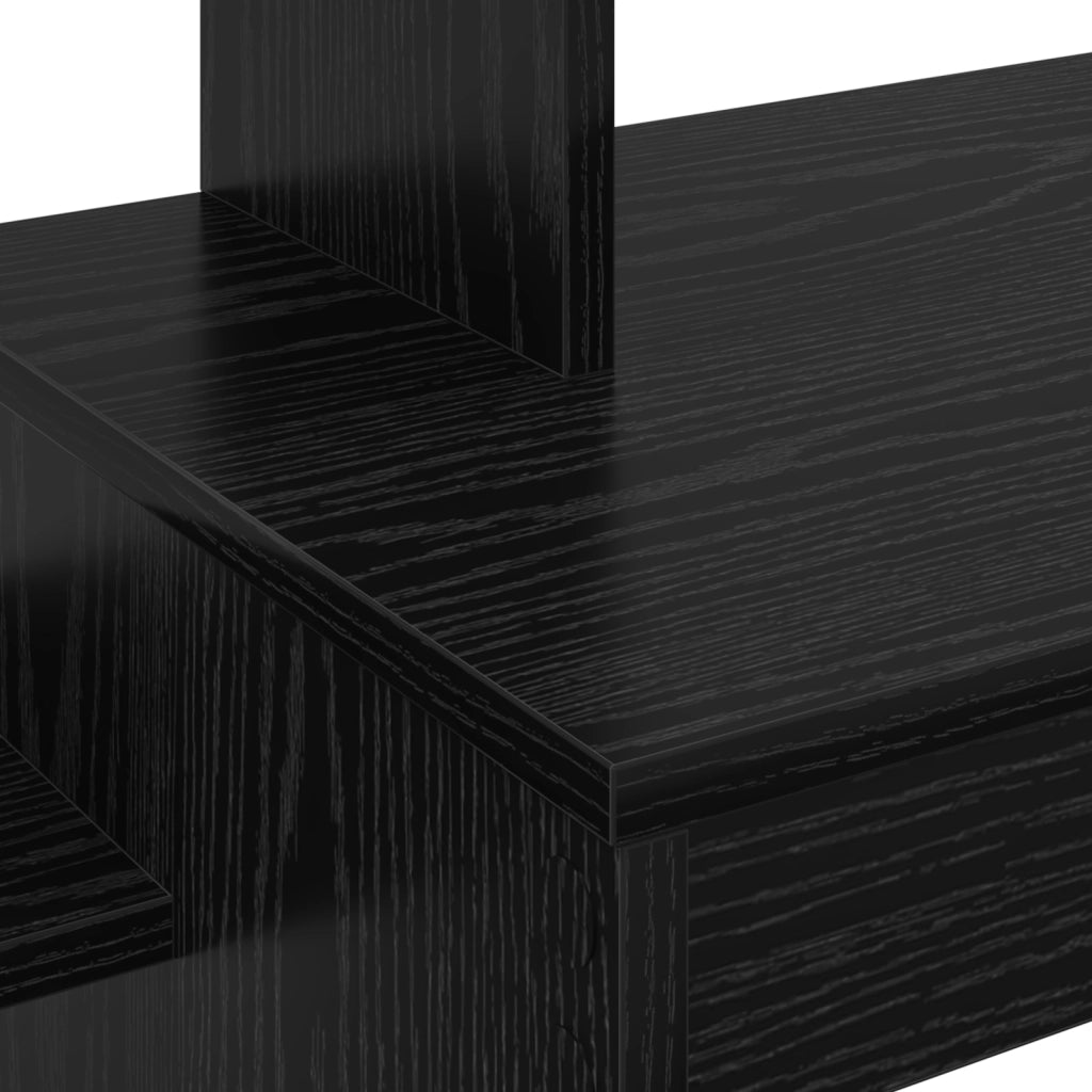 Scrivania Computer Rovere Nero