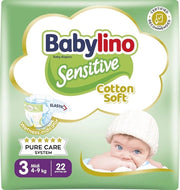 Lavaggi intimi per bambini da 3 anni, peso 4-9 kg, con 22 pezzi
