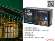 TENDA LUMINOSA 120 LED 2MT x 1 MT LED: BIANCO CALDO