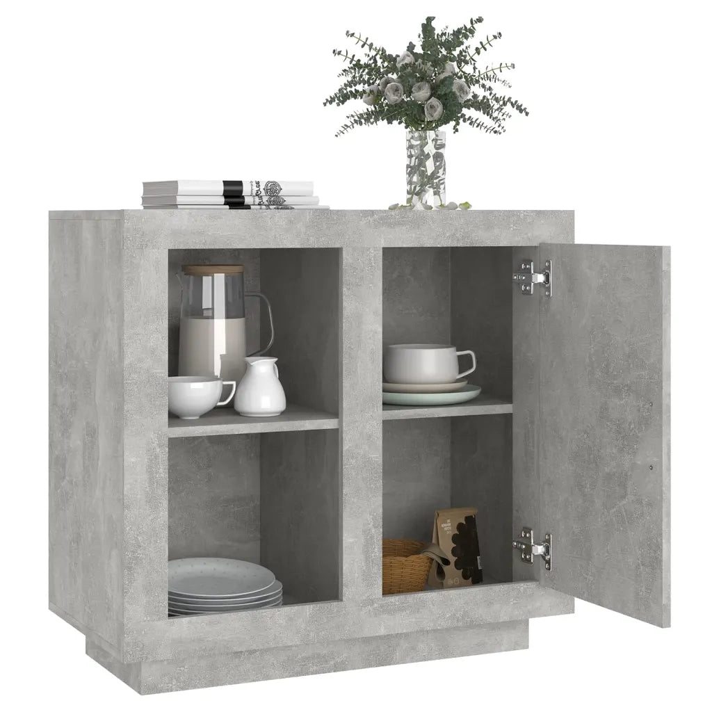 Credenza Grigio Cemento 80x40x75 cm cod mxl 24956