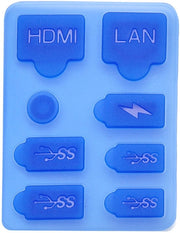 Kit di protezione per connettori USB in silicone per console di gioco accessori per console PS5 Slim