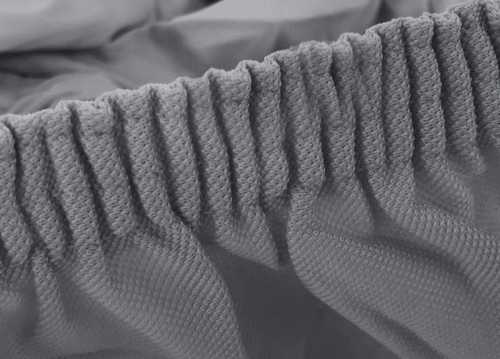 Copriseduta Per Divano Elasticizzato Antimacchia Genius In Tinta Unita - 2 Posti - Grigio Sassi 1020