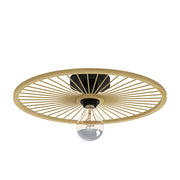 Plafoniera Vintage Leominster Acciaio Nero 1 Luce E27