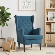 Poltrona Blu Velluto 42029934