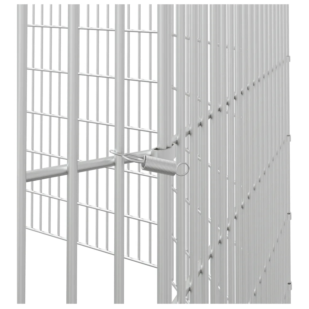 Recinto per Animali Ruspante 10 Pannelli 54x60 cm Ferro Zincato CFW6926739