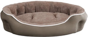 Letto per cani e gatti in beige, 75 x 65 x 20 cm