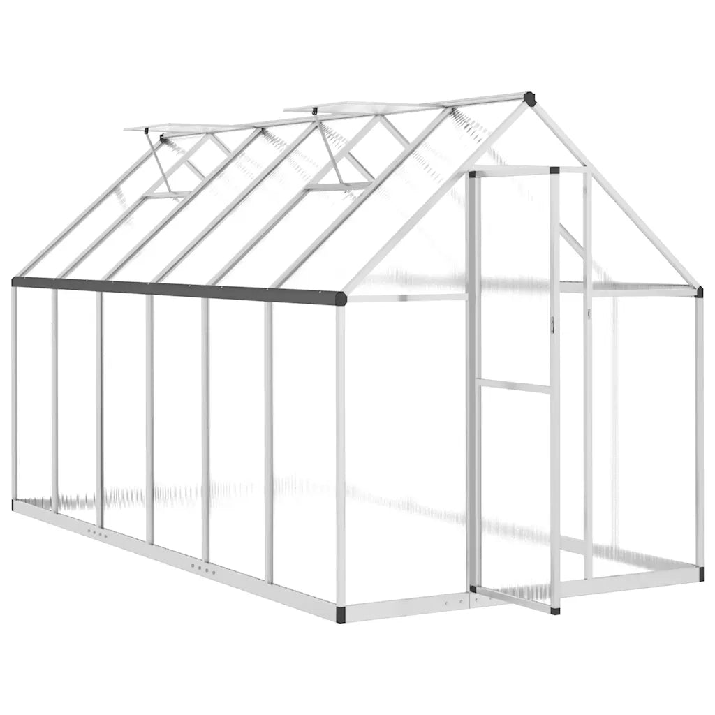 Telaio Serra con Base Argento 334x169x195 cm in Alluminio 3266326