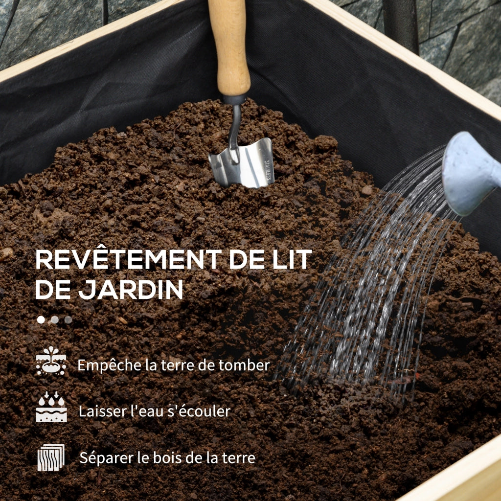Fioriera da Giardino Rialzata ¨C zephmum ¨C Legno di Abete Pre-oliato