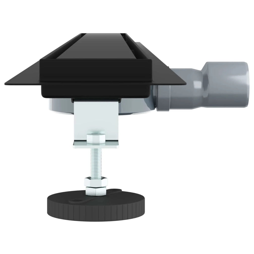 Scarico doccia 2-in-1 con sifone a 360° Nero 100 cm 42015972