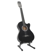 Set Chitarra Classica Western 12 pz con 6 Corde Nera 38" CFW1968316
