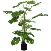 Pianta artificiale Monstera Deliciosa con vaso ¨C zephmum ¨C verde altezza 180 cm interno