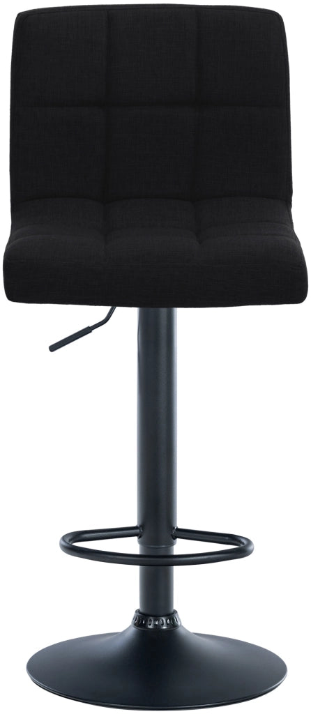 2er Set Barhocker Calma Stoff schwarz