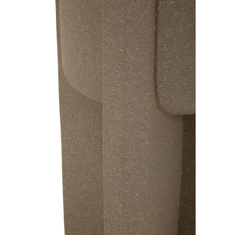 Porta Vaso Da Esterno Moai cm ø 42x101 (apertura cm ø 34)