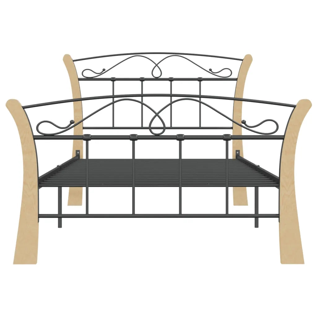 Giroletto Nero in Metallo 100x200 cm