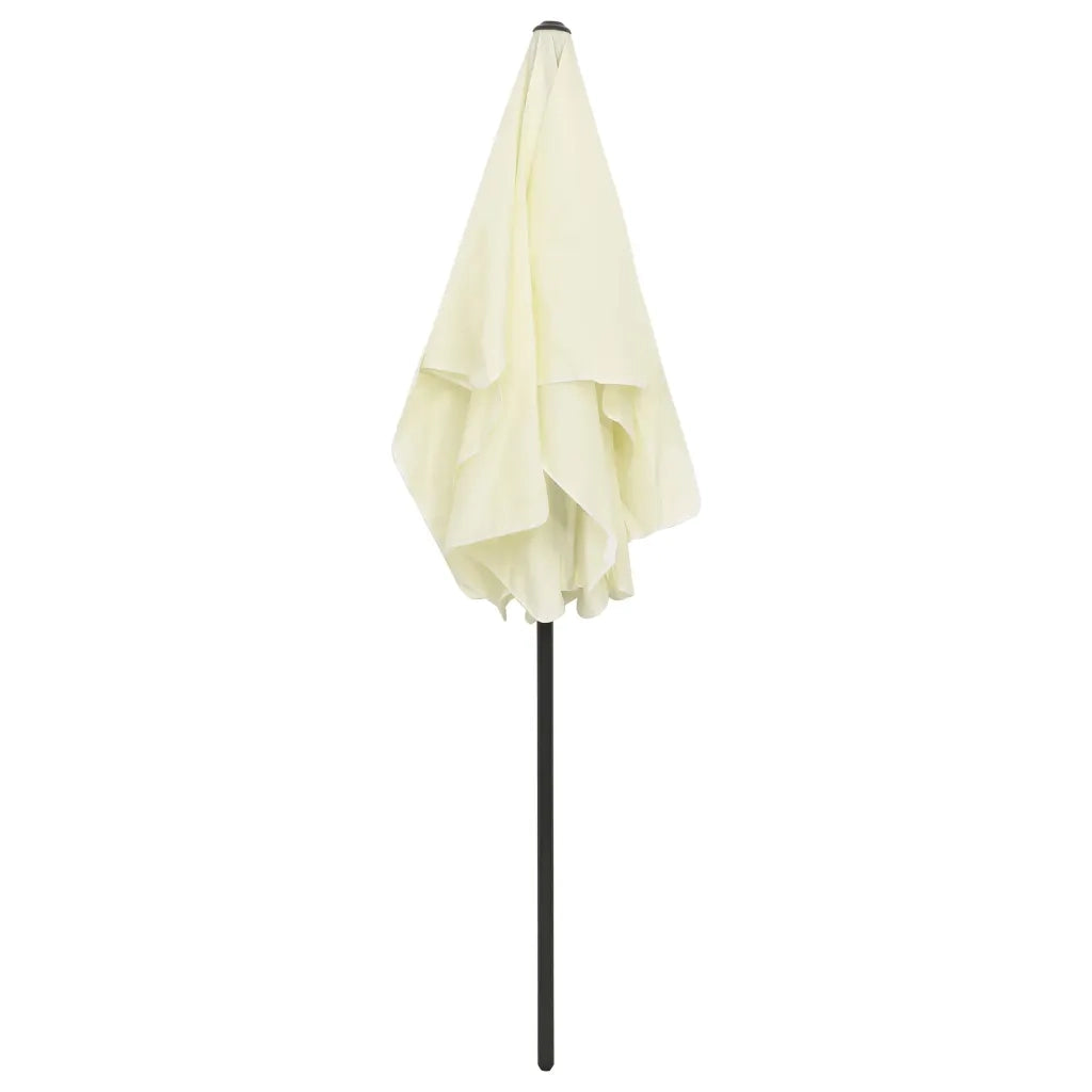 Ombrellone da Spiaggia Giallo Sabbia 300 cm 314719