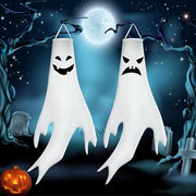 Scheletto appeso 2 pezzi 70 cm - decorazione di Halloween - decorazione per casa spettrale - scena di orrore - accessori per feste