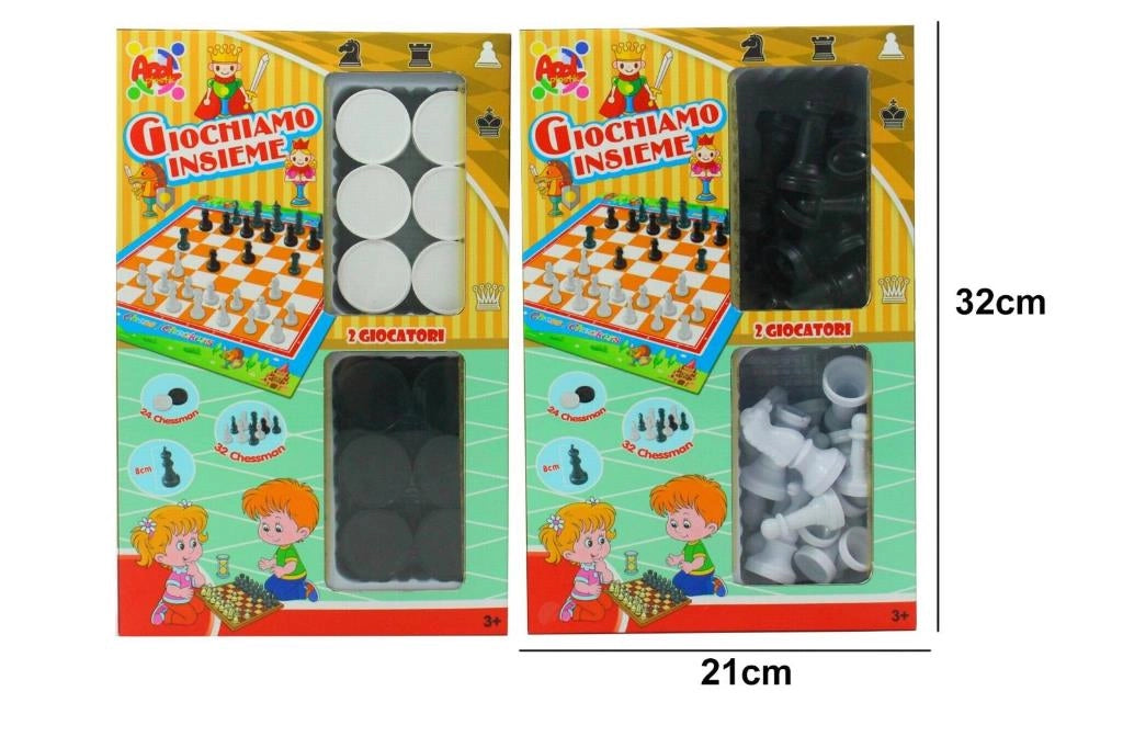 Gioco da Tavola Dama e Scacchi a p giochi