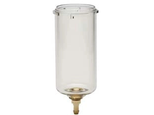 BICCHIERE IN TECNOPOLIMERO TRASPARENTE PER REGOL. PRESSIONE- - art.B/187/10 - serie E/10 - 1 pezzi ANI