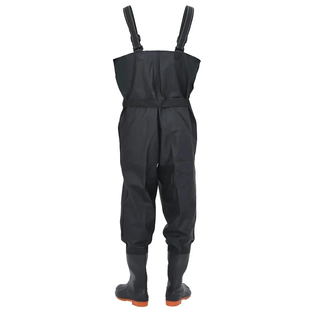 Wader con Stivali e Cintura Nero Taglia 43 4017004