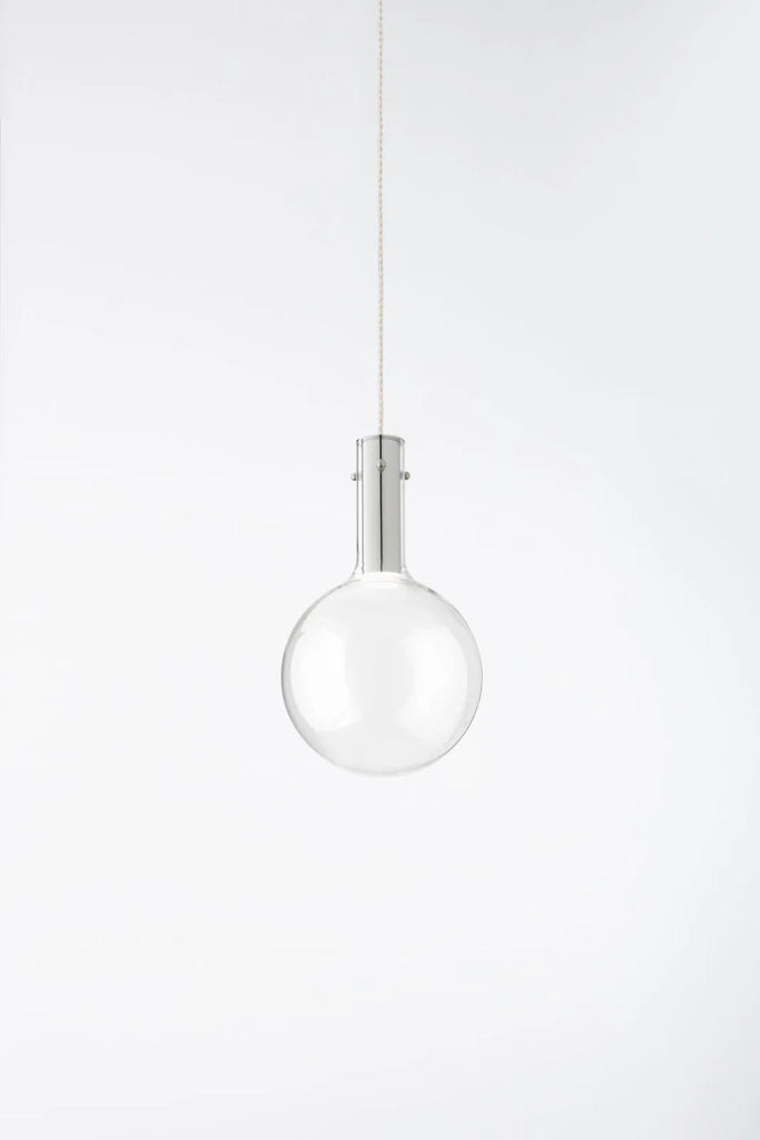 Vetro Trasparente Ampolla LED 5W  3000K CRI?80 220240V 50/60Hz 340Lm diametro 20cm rosone non incluso