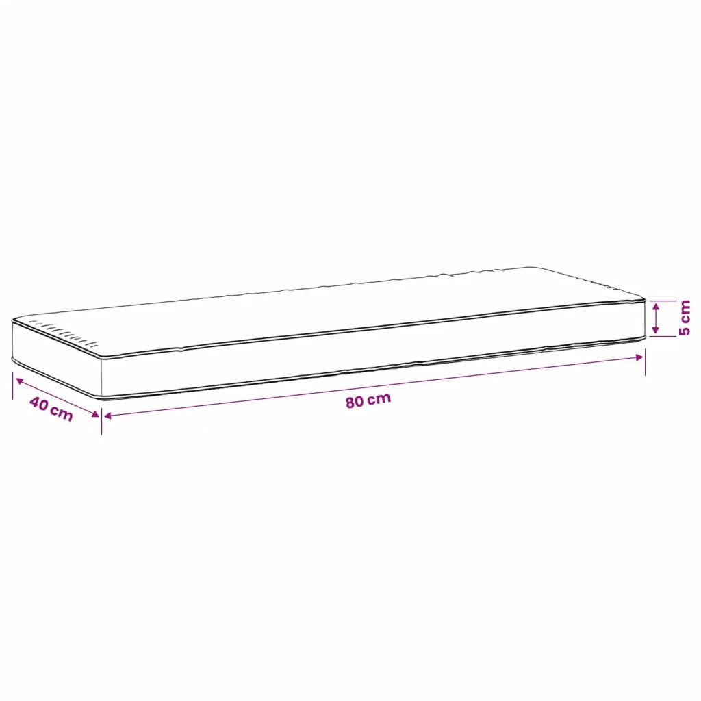 Cuscino per Panchina a 1 Pezzo VUGHT 100% Poliestere Blu 951062