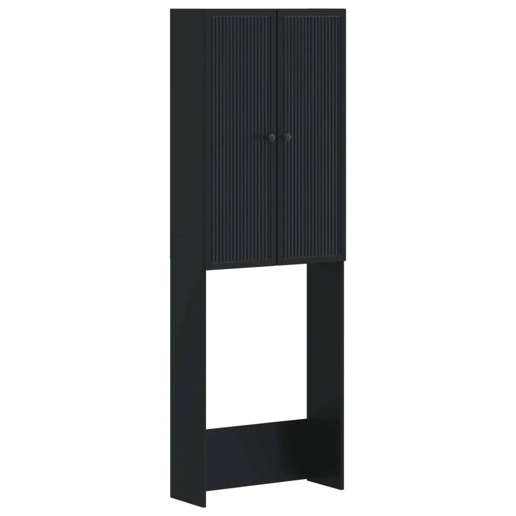 Mobile Bagno EDE Nero 66 x 25,5 x 190 cm Legno ingegnerizzato 896036