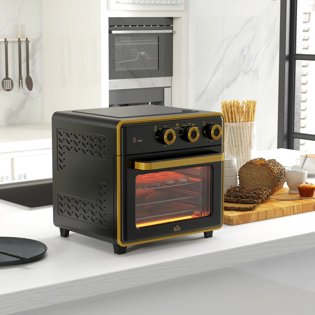 Forno a microonde 20 litri ¨C zephmum ¨C nero+oro