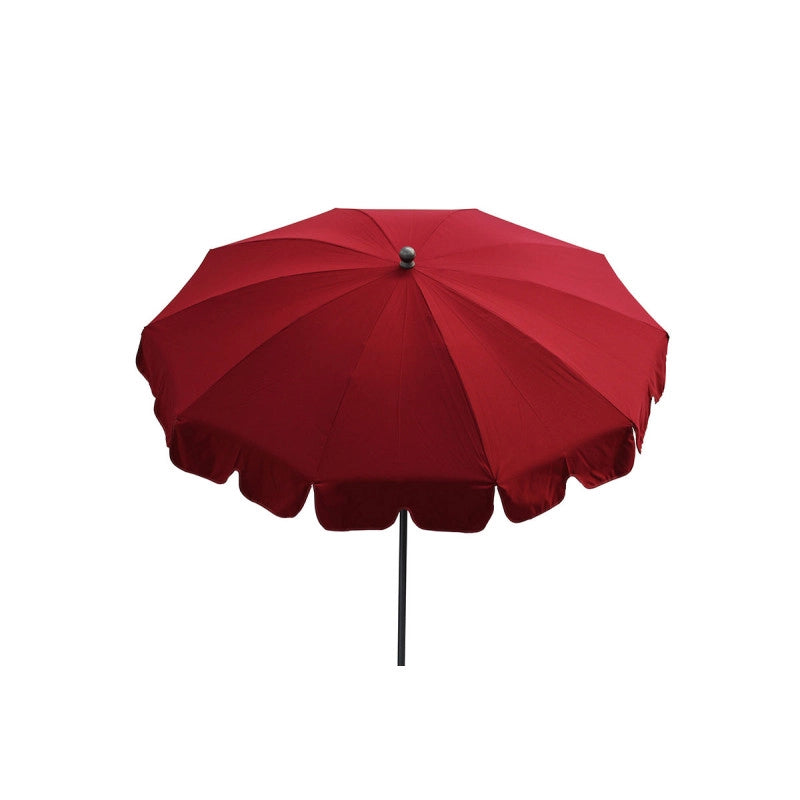 Ombrellone palo centrale Allegro Made in Italy - diametro 200 cm - Rosso