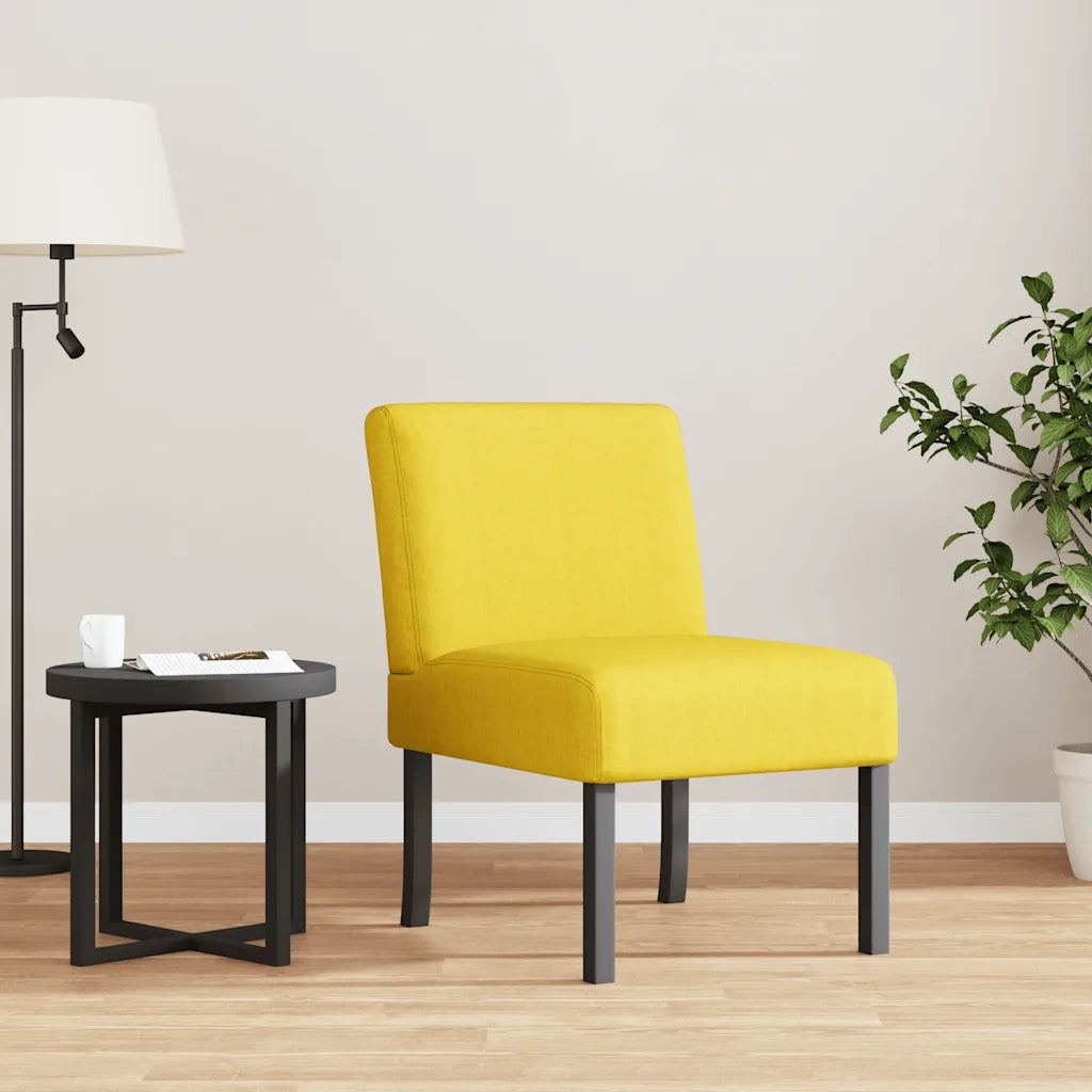 Sedia Pantofola Giallo Chiaro in Tessuto 352460