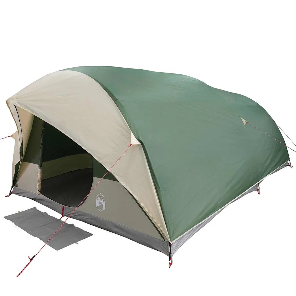 Tenda tunnel con tetto Verde 500 x 348 x 200 cm taffetà 42001169