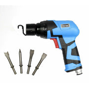 Trade Shop - Martello Scalpello Demolitore Ad Aria Compressa Trapano 4 Punte Accessori -