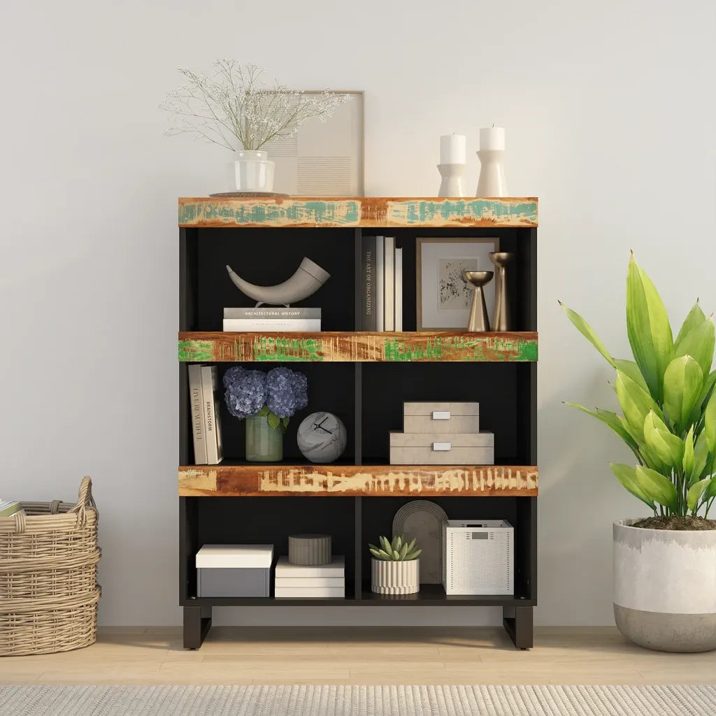 vidaXL Credenza 85x33x107 cm in Legno Massello di Recupero