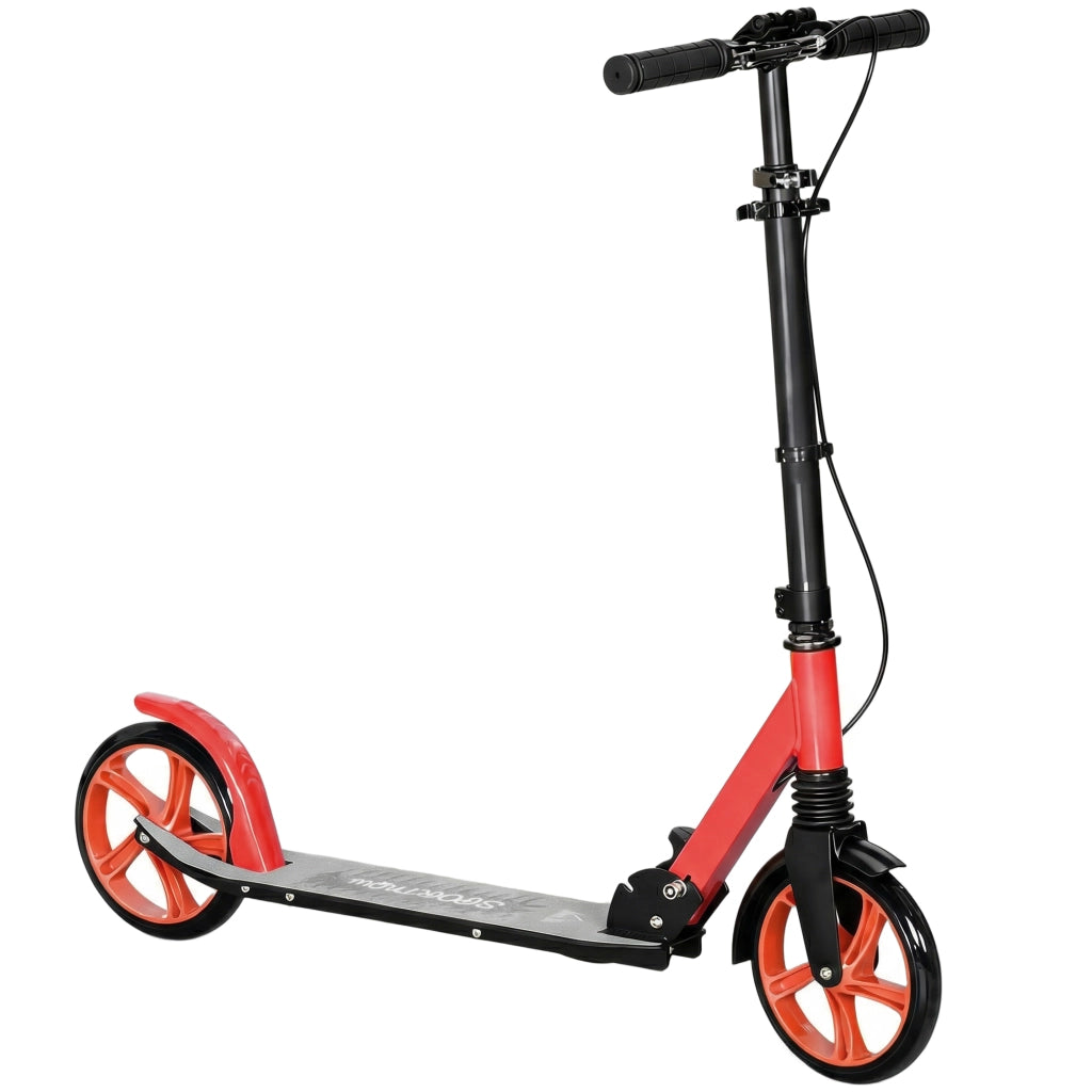 Monopattino Pieghevole per Adulti e Bambini ¨C zephmum ¨C 91,5x36,5x91-104 cm Rosso