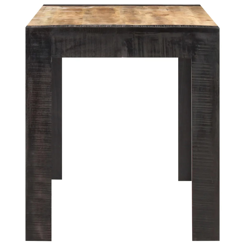 Tavolo da Pranzo | Tavolo da cucina 140x70x76 cm in Legno Massello di Mango Grezzo