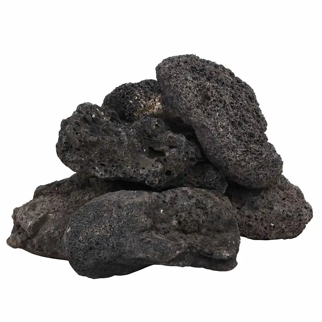 Rocce Vulcaniche 10 kg Nere 10-30 cm CFW1316764