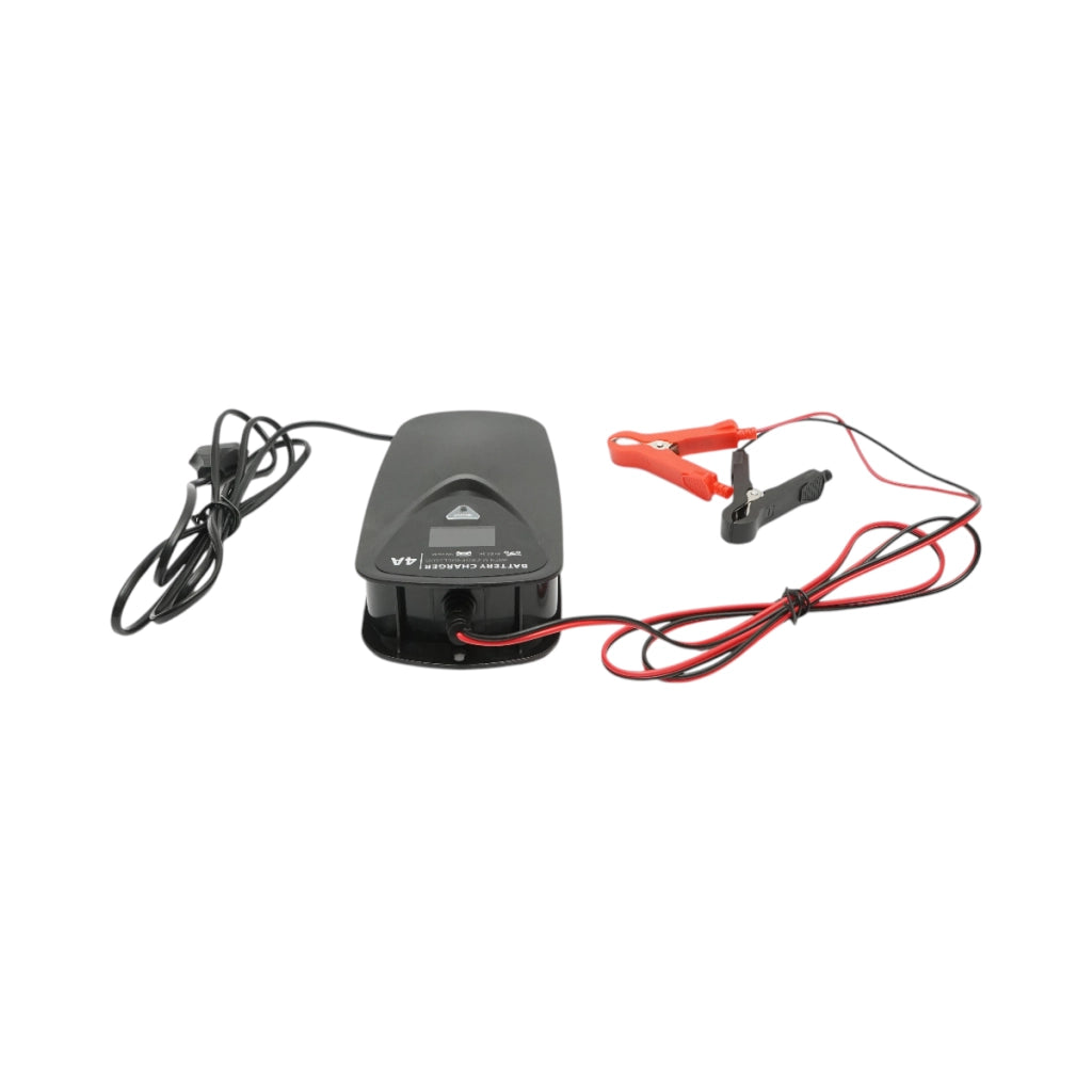 Caricabatterie smart digitale automatico 6V/12V, 4-120Ah, con protezioni multiple, modalità rigenerazione batteria, modalità inverno Breckner Germany